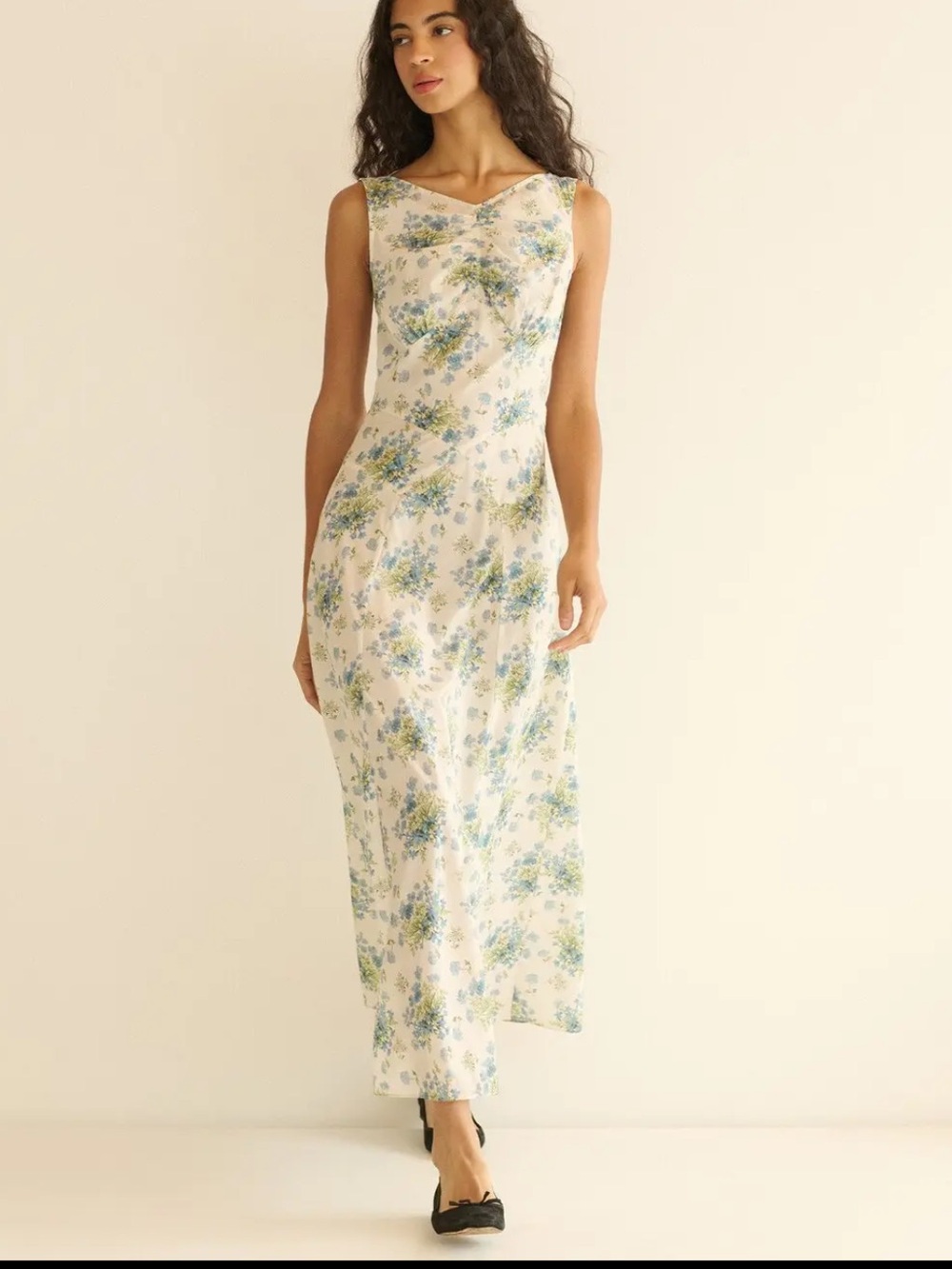Doen bruna floral print dress, S - Picture 2 of 8